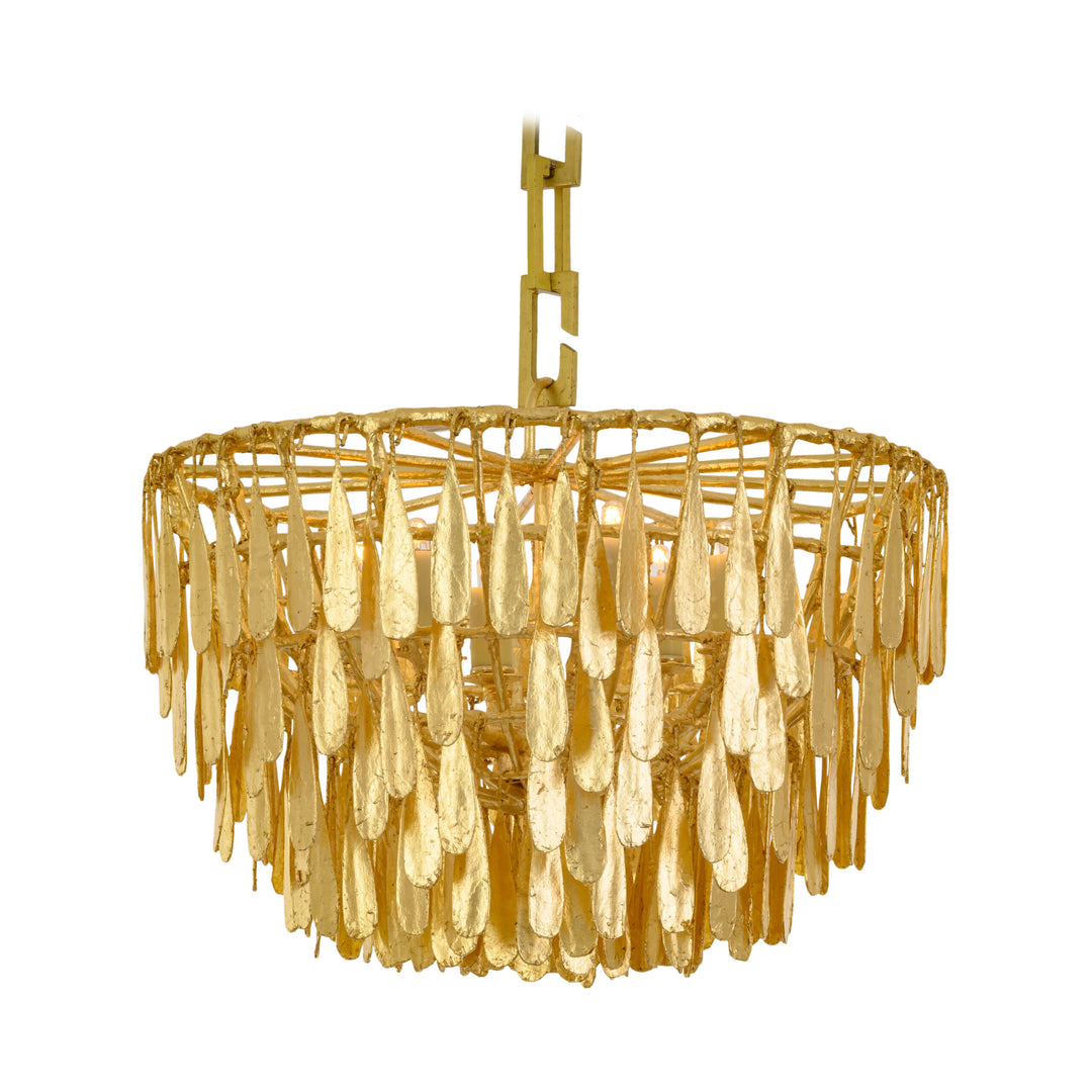 Gilded Cage Medium Short Drop Chandelier