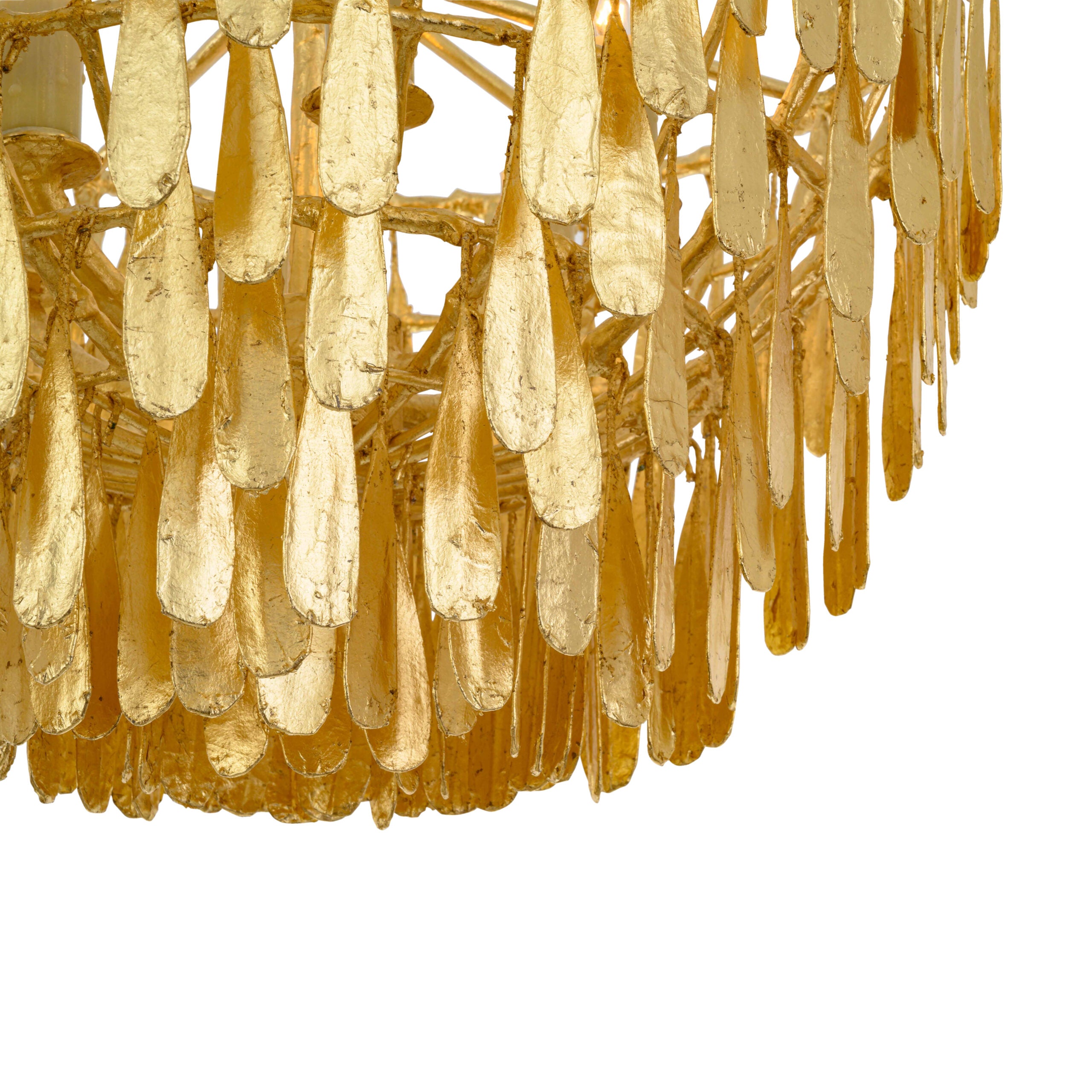 Gilded Cage Medium Short Drop Chandelier