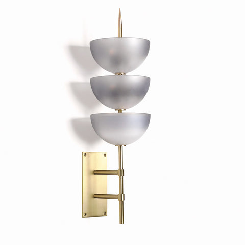 The Gilles Wall Sconce with Glass or Alabaster Shades