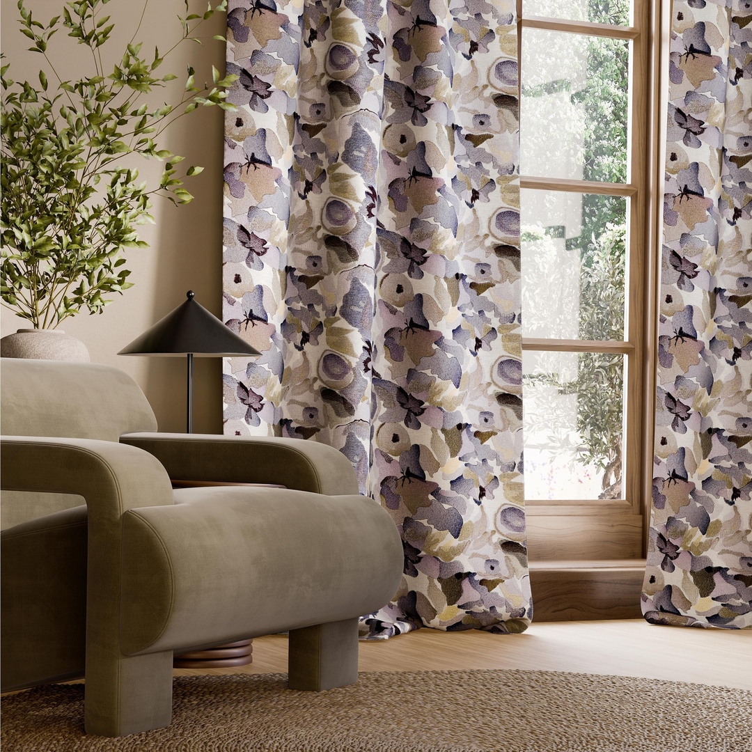 Flores Embroidery - Cassia / Heather / Julip