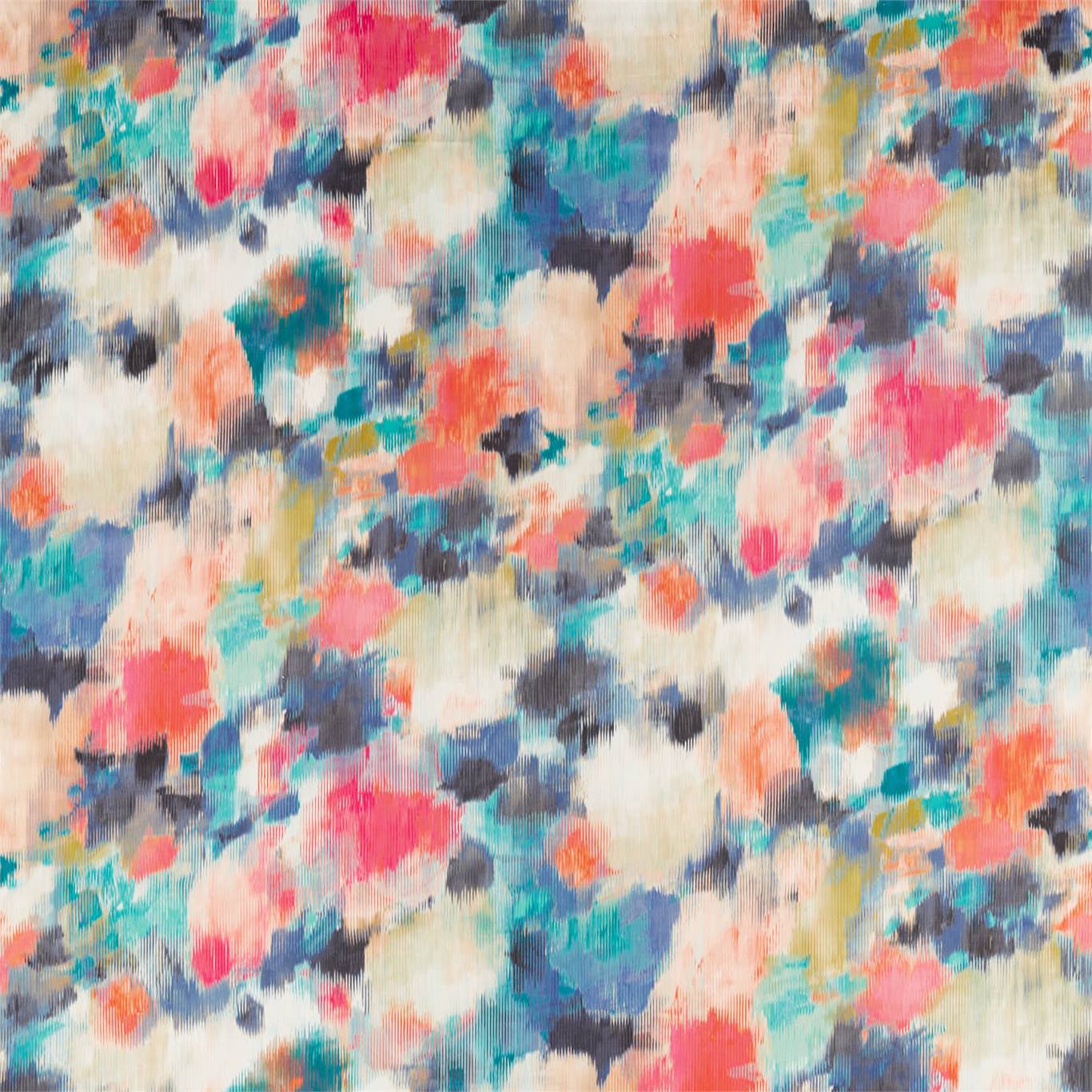 Exuberance - Teal  /  Fuchsia  /  Mandarin