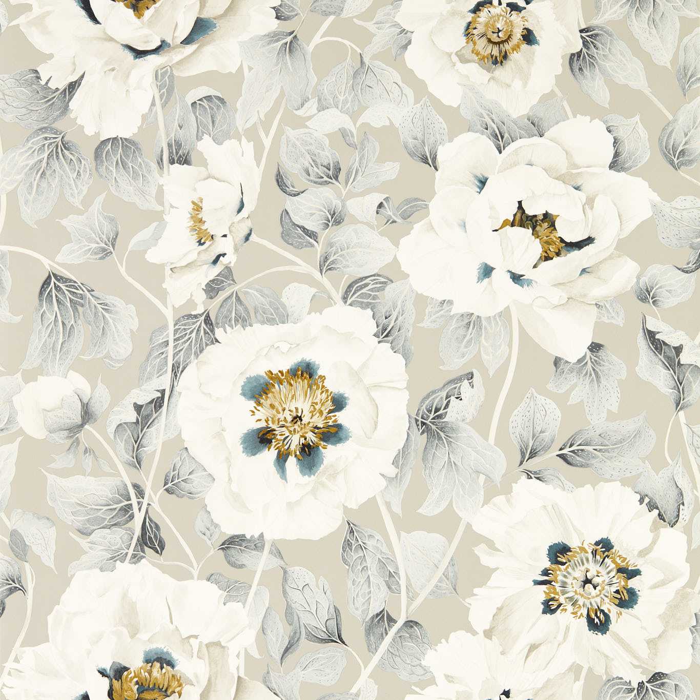 Florent Wallcovering - Stone / Tranquility / Slate