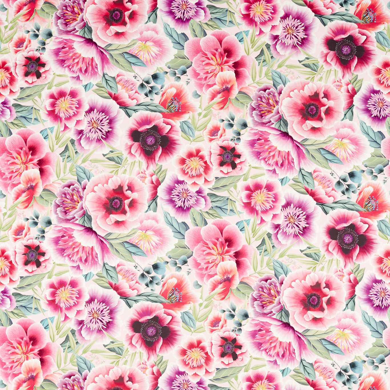 Marsha - Powder / Peony / Magenta