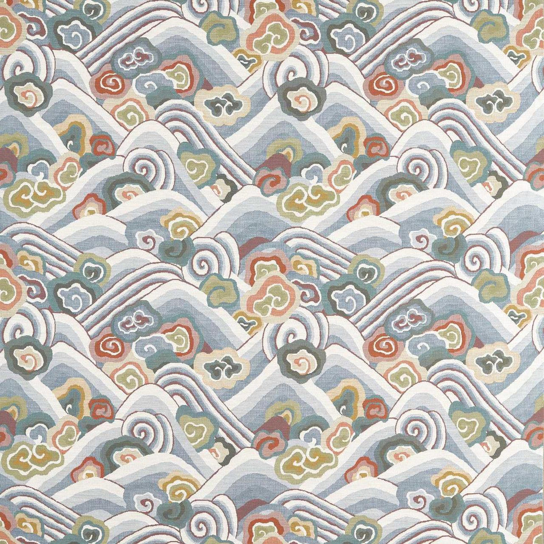 Kanagawa - Terracotta / Azul