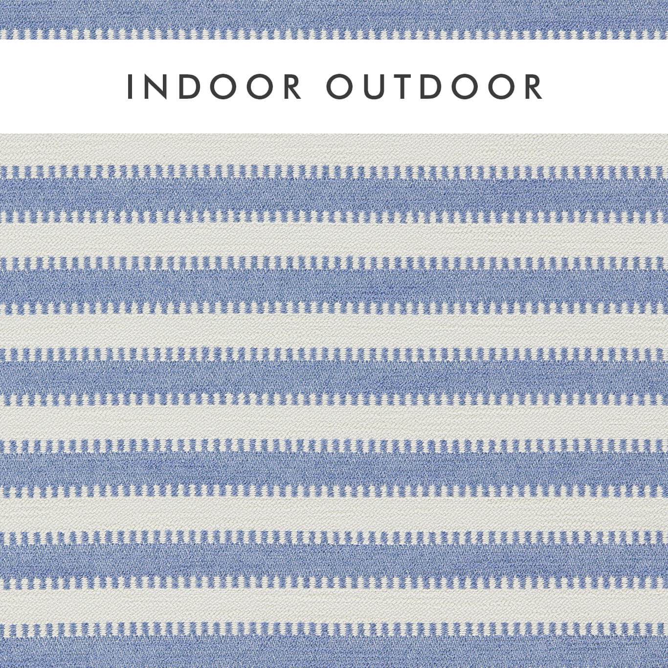 Ocala Stripe - Iris / Chalk