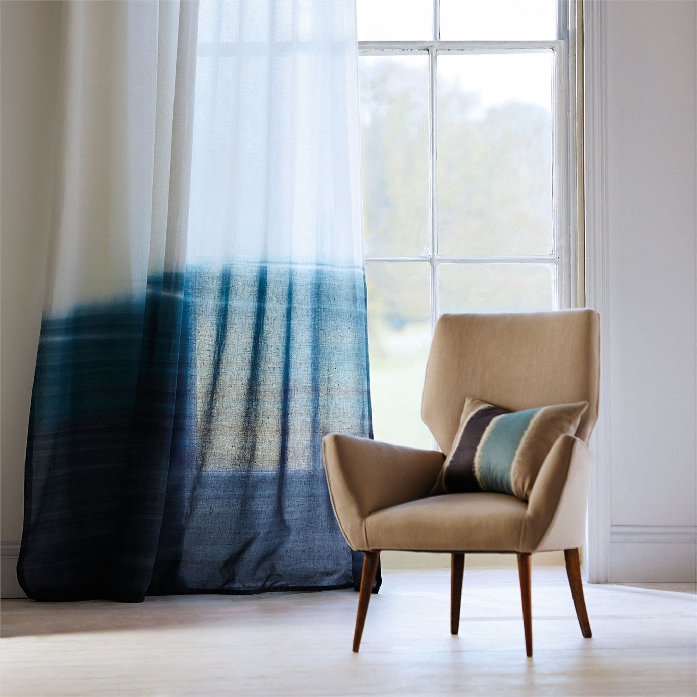 Tranquil - Slate / Aqua