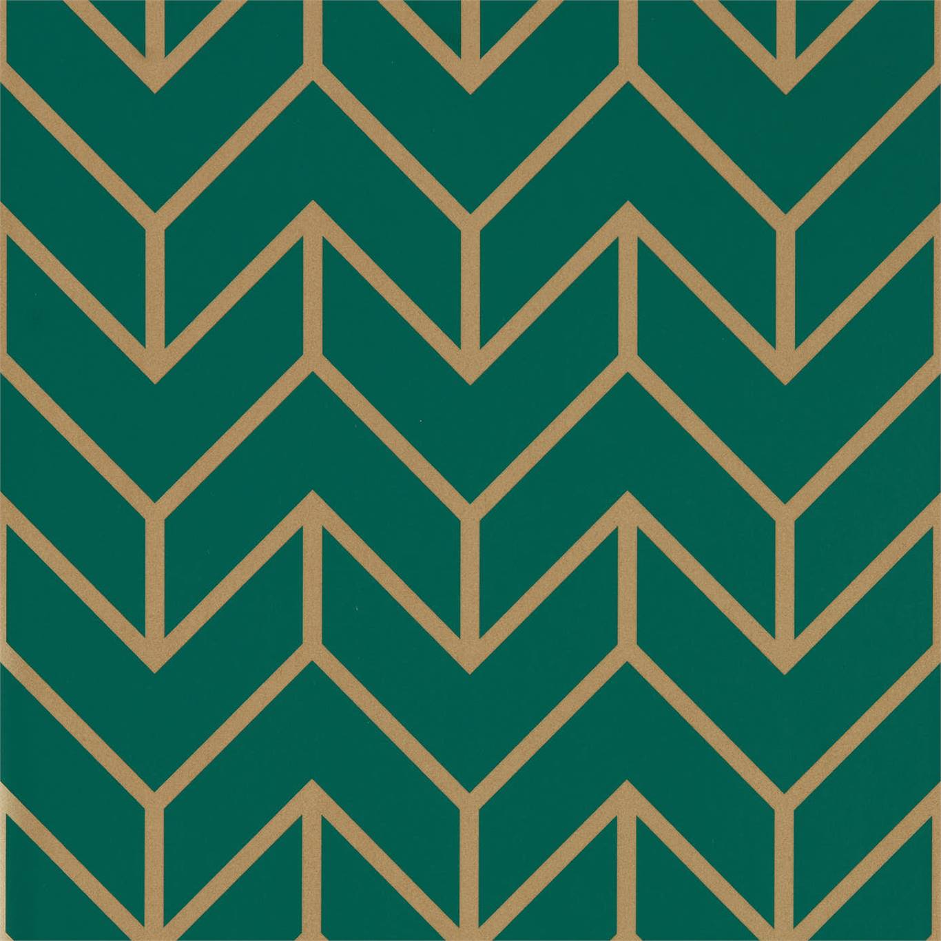 Tessellation - Teal / Gold