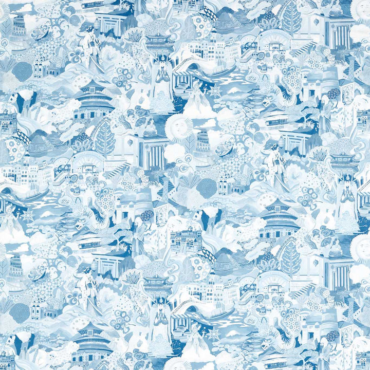 Journey of Discovery Fabric - Wild Water / Exhale