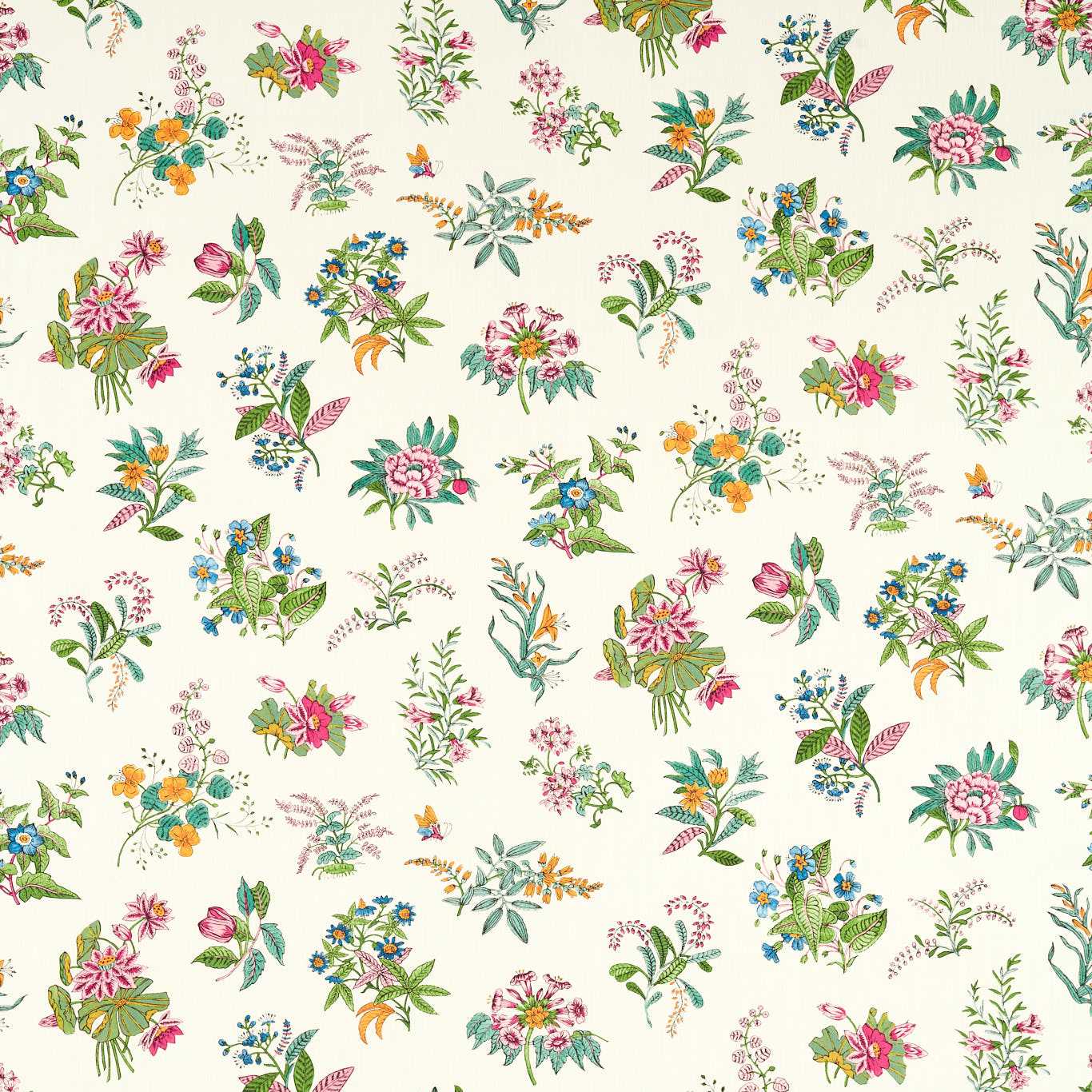 Woodland Floral - Peridot / Ruby / Pearl