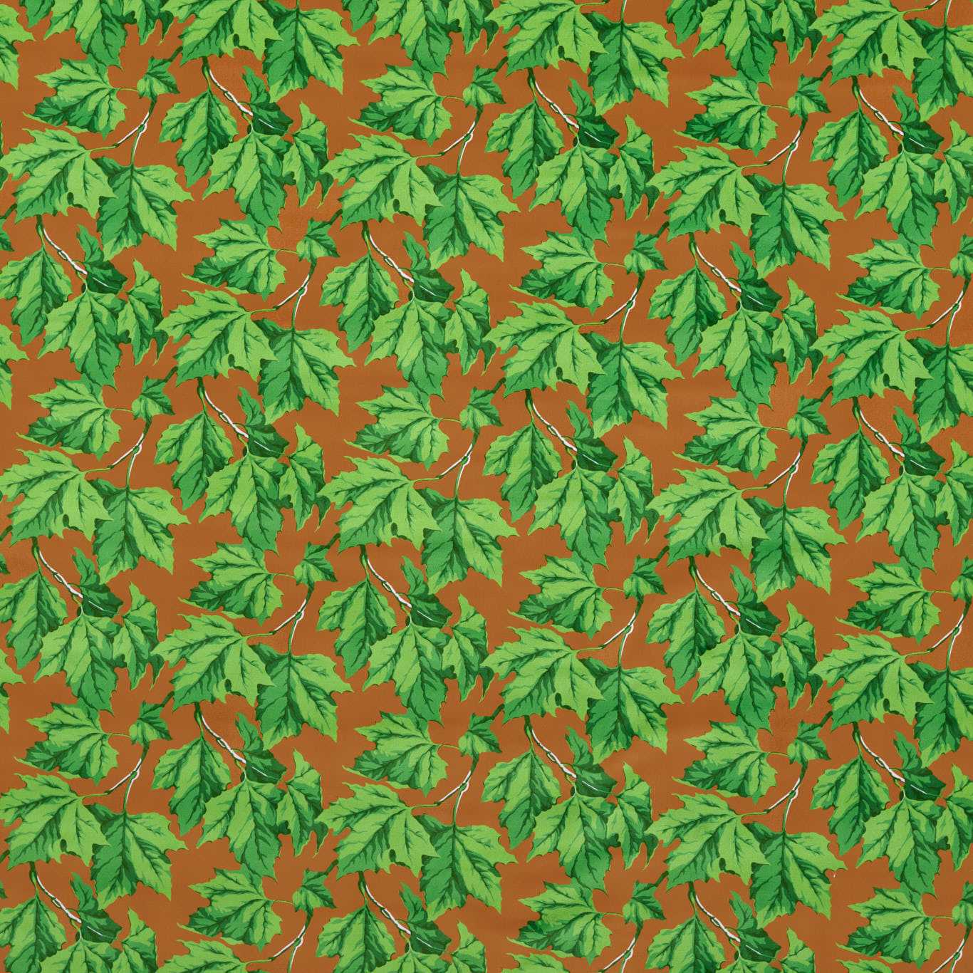 Dappled Leaf - Emerald / Amber