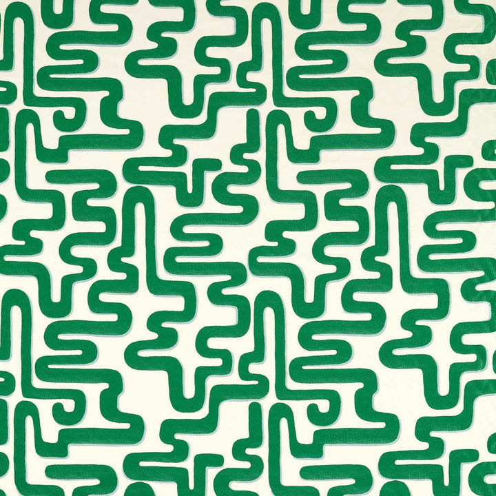 Meander - Emerald / Aquamarine