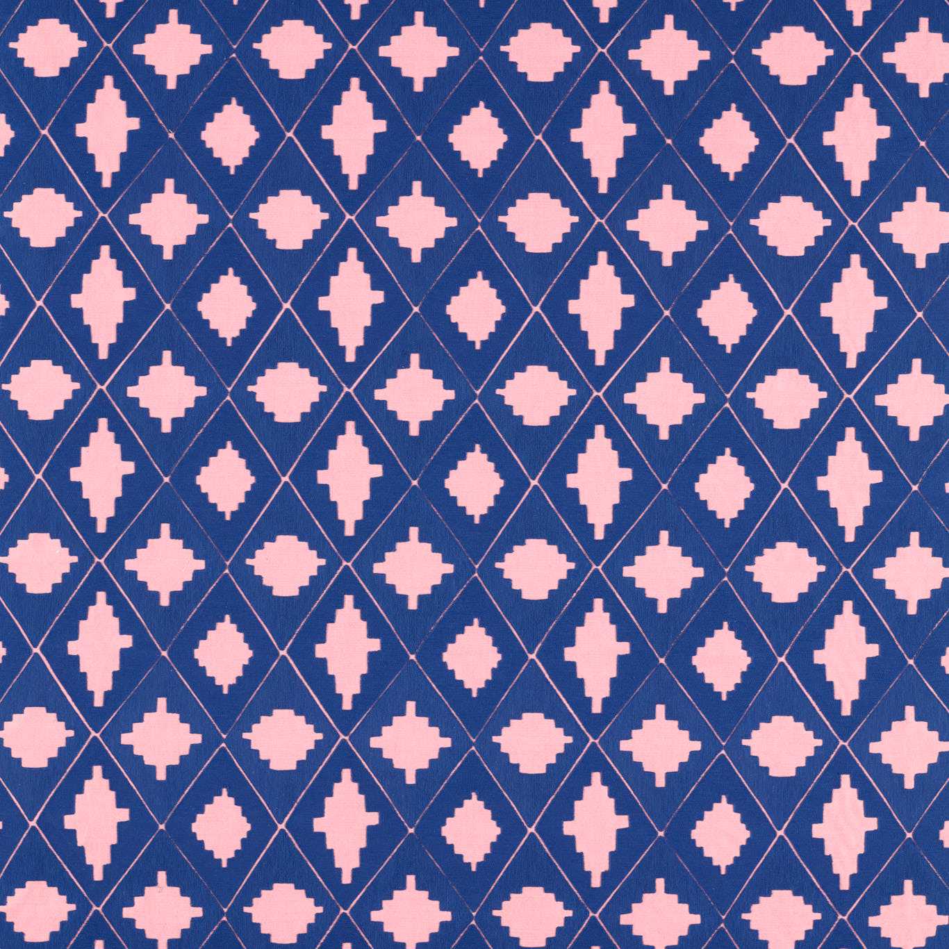 Garden Terrace - Lapis / Rose
