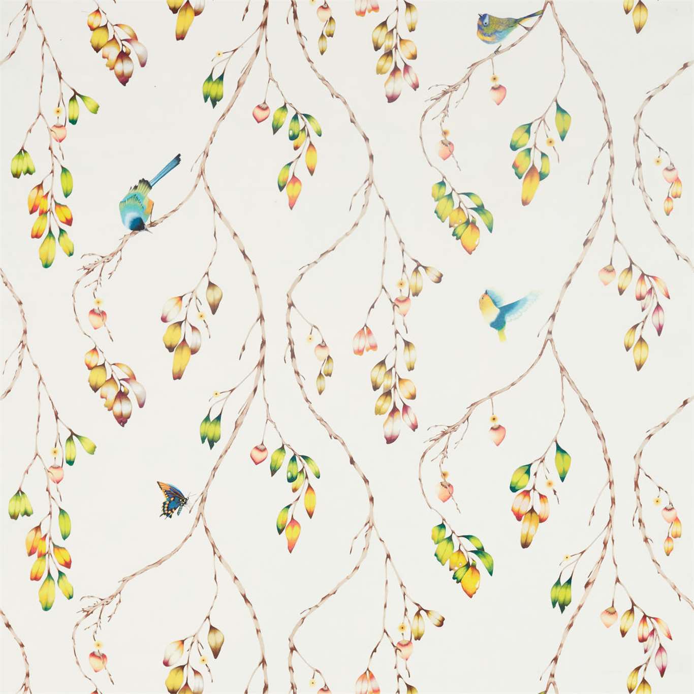Iyanu Voile - Paprika / Kiwi