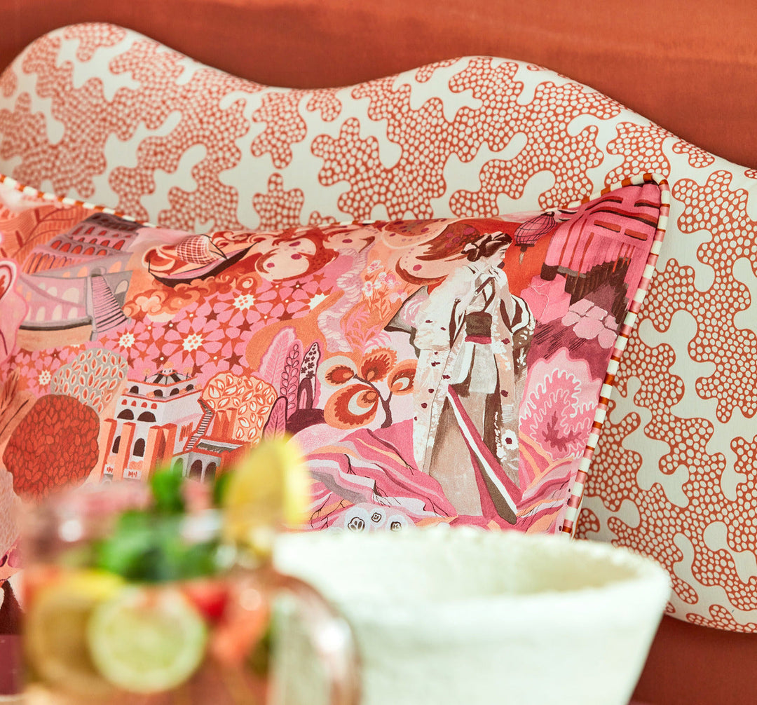 ZorI Fabric - Harissa / Paper Lantern