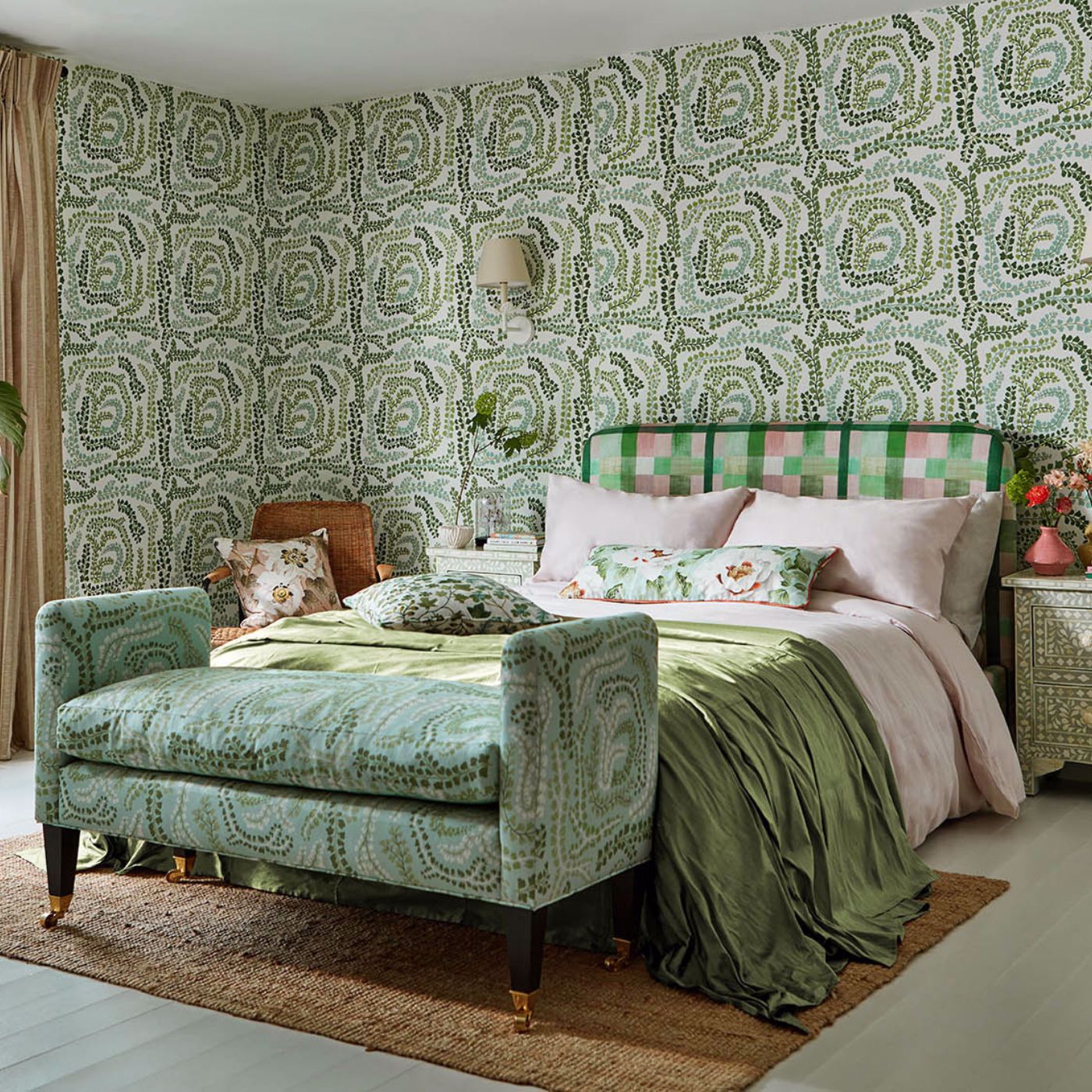 Fayola Wallcovering - Incense / First Light
