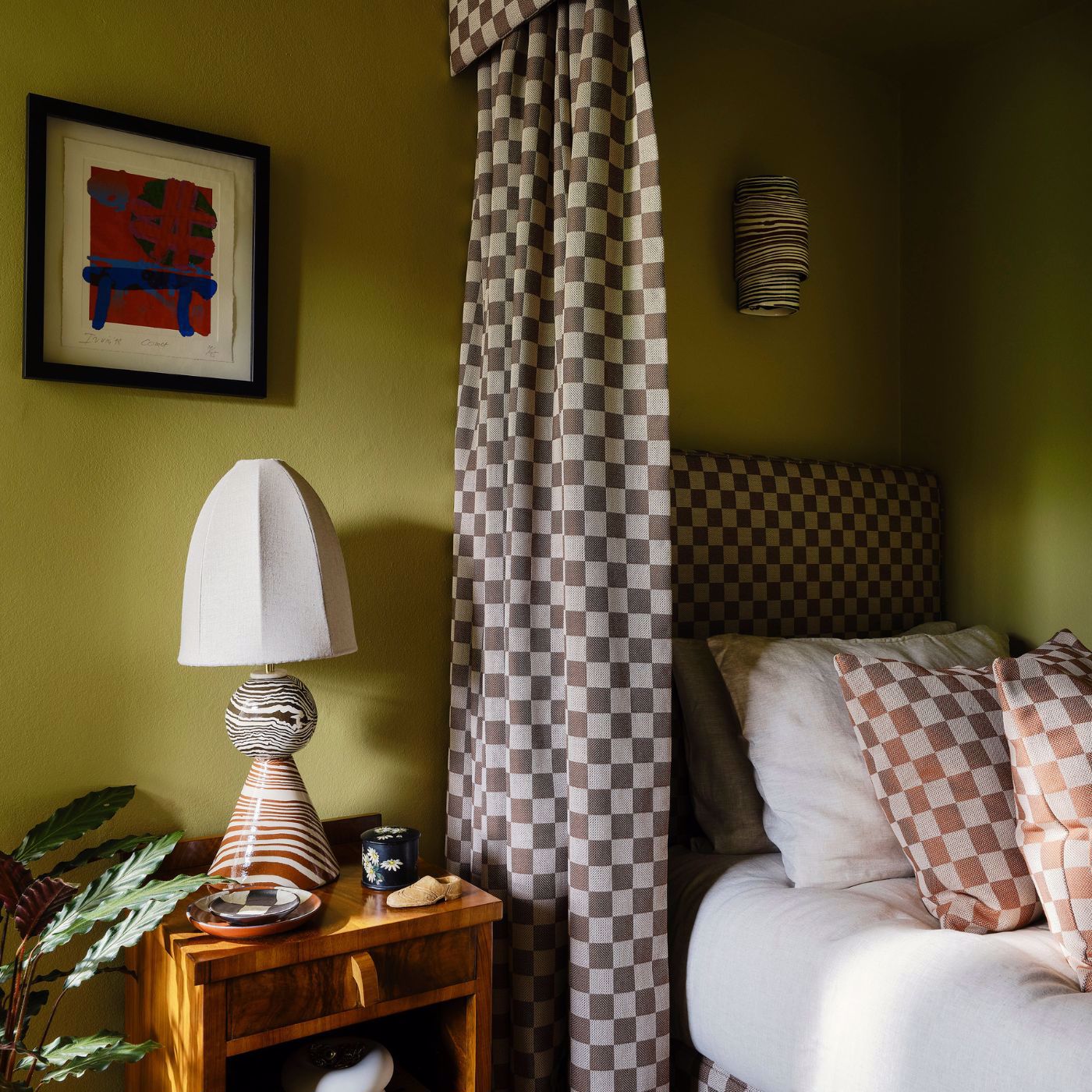 Blenets Check Mini - Oatmeal