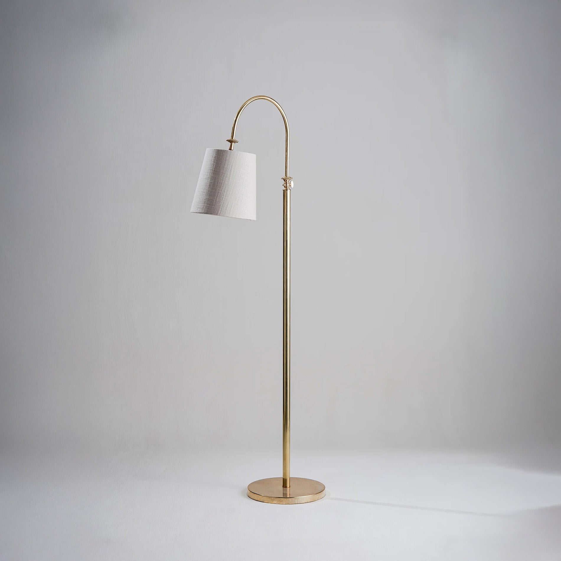 Hugo Floor Lamp - Polished Brass
