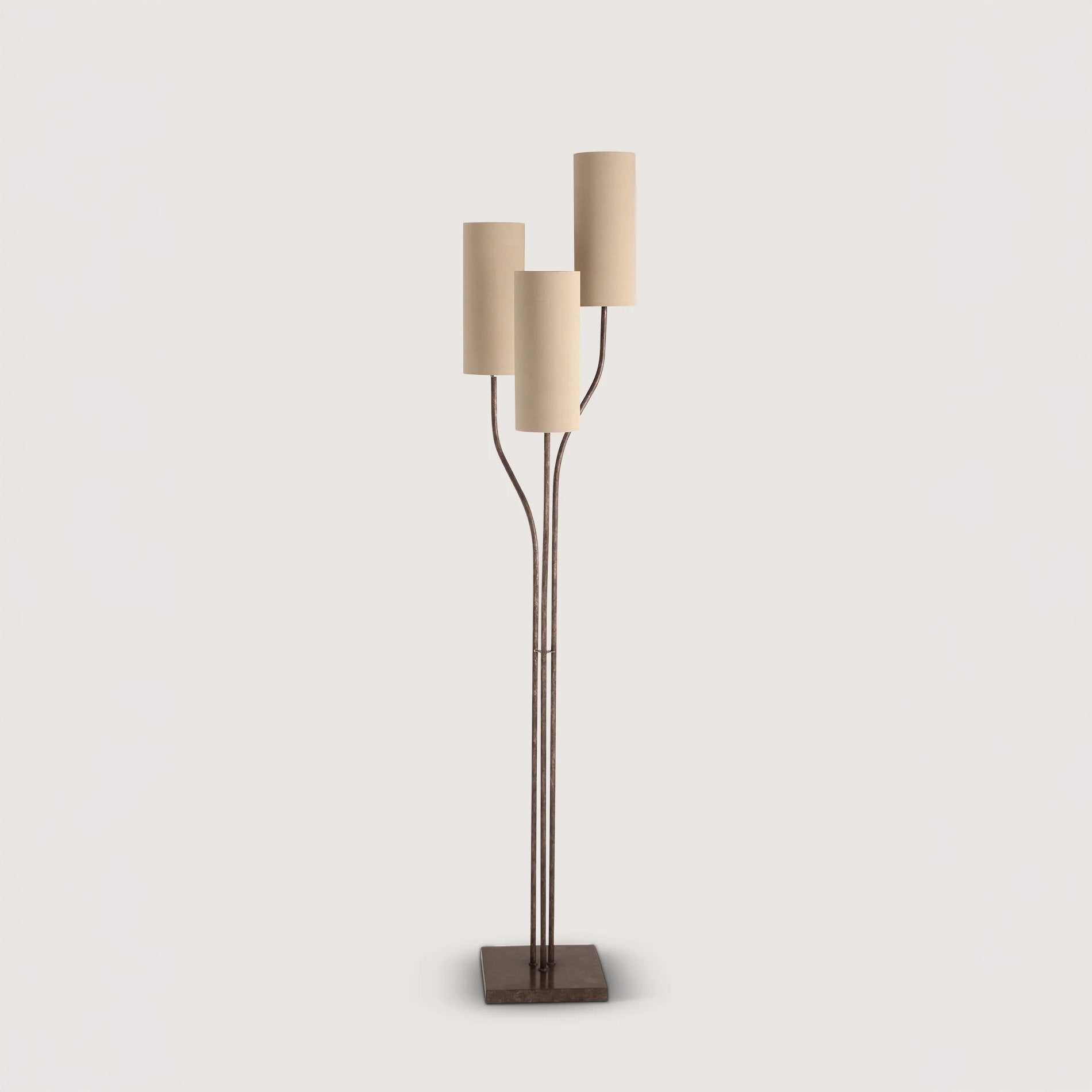 Hydra Floor Lamp - Burnt Silver