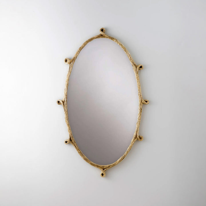 Jolly Mirror - Antique Gold