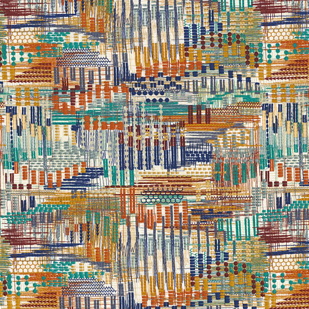 Point De Vue Turquoise Orange Brulee
