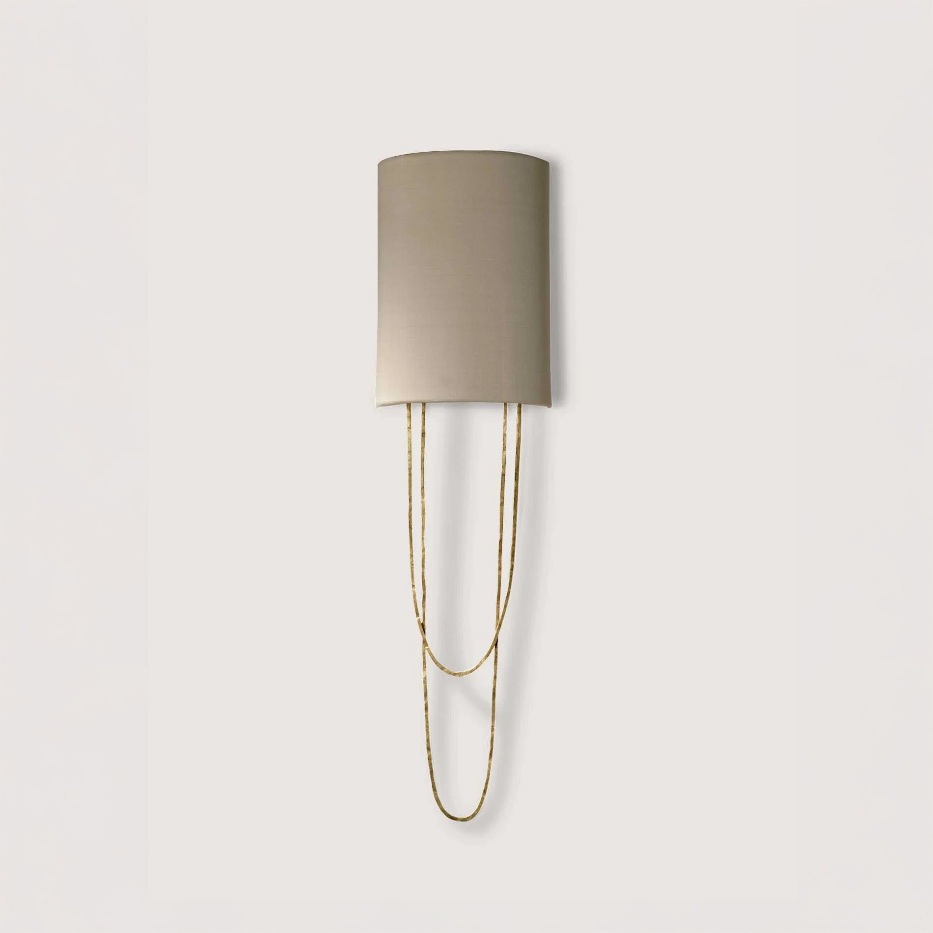 Large Pendolino Wall Light - French Brass
