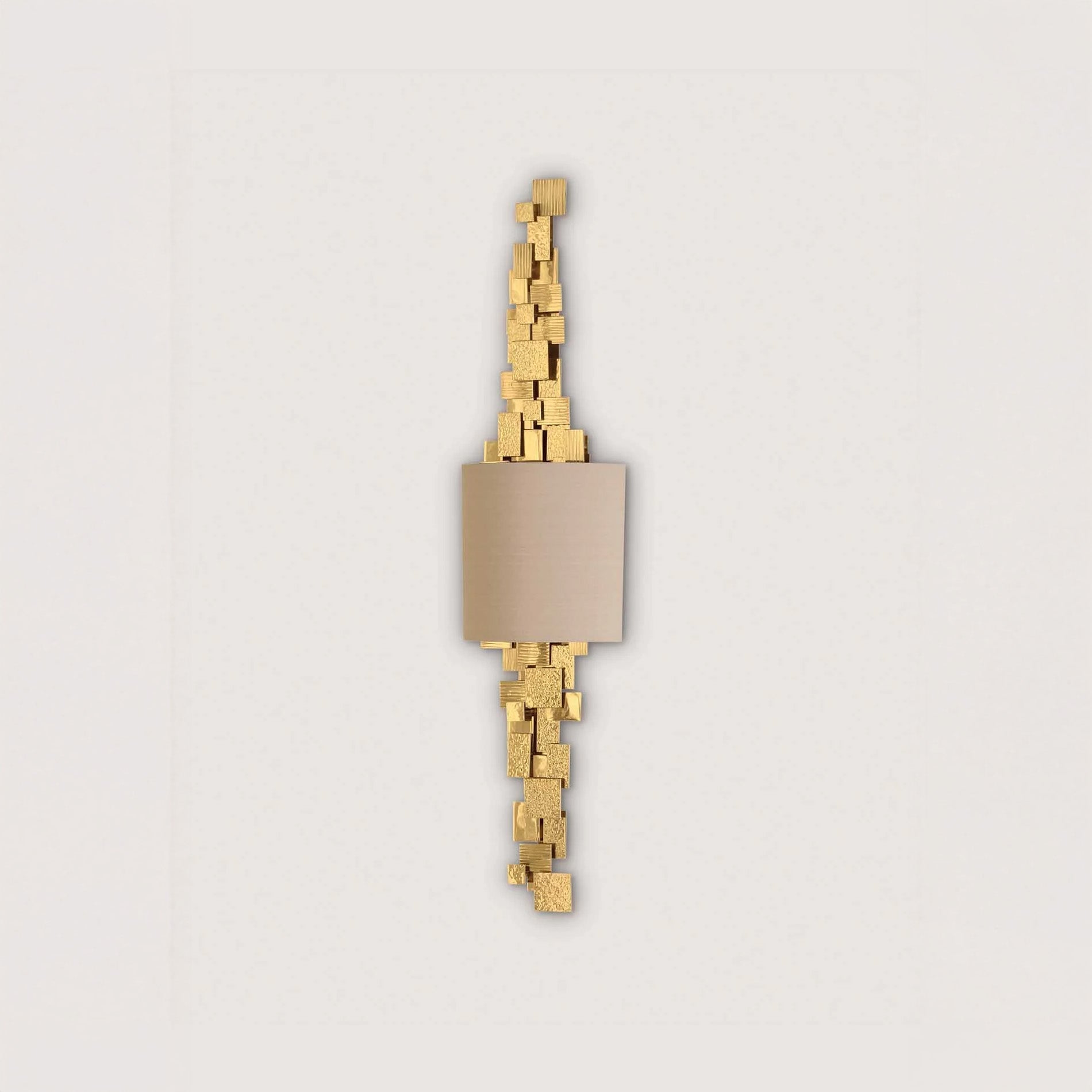 Luca Bathroom Wall Light - Brass