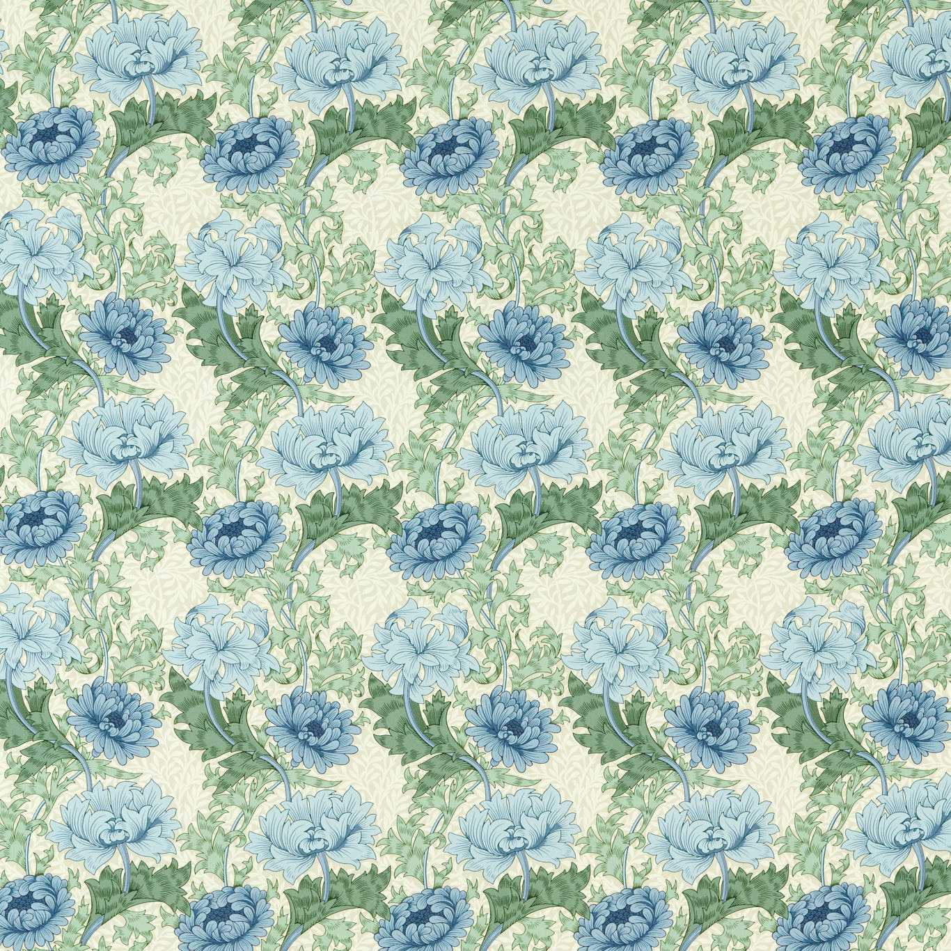 Chrysanthemum - Indigo/Bayleaf