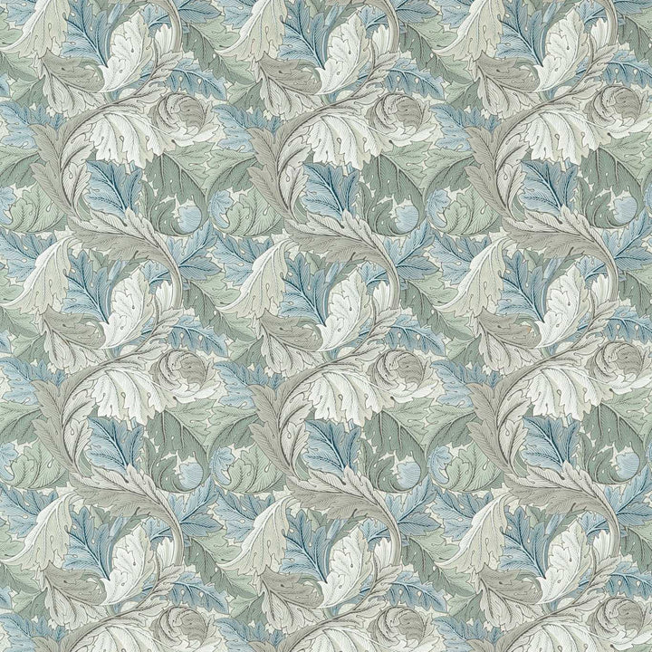 Acanthus - Mineral Blue/Linen