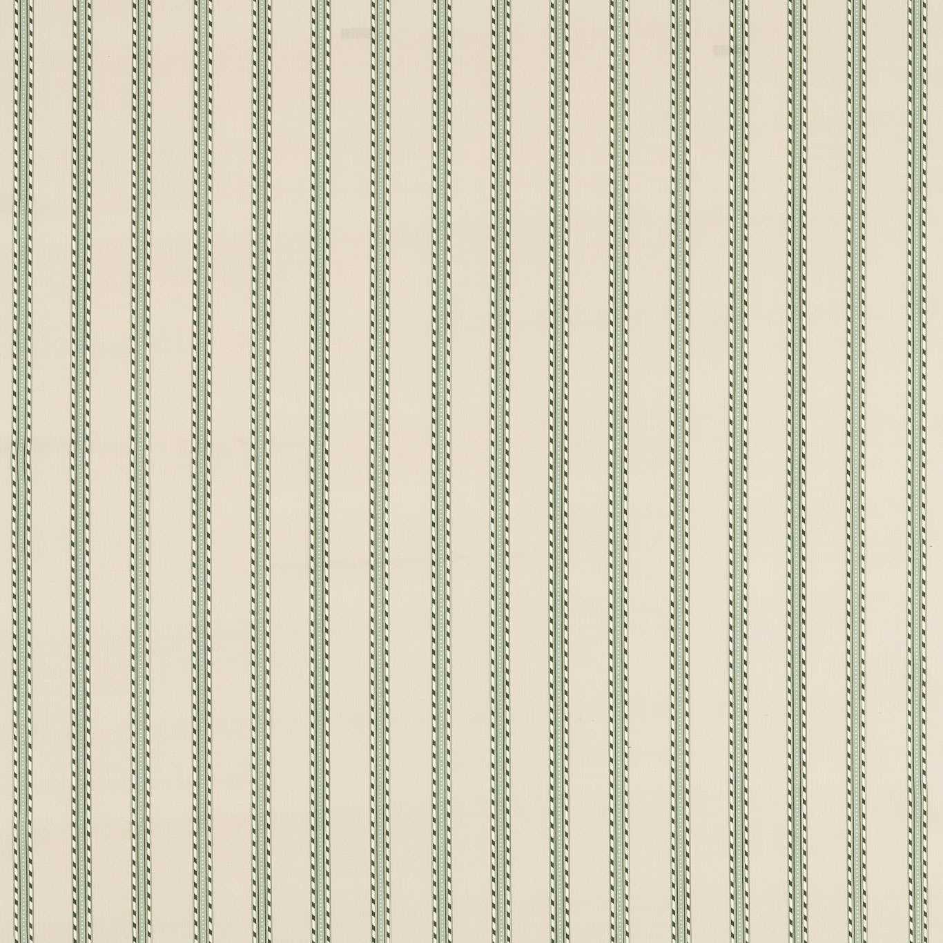 Holland Park Stripe - Sage/Linen