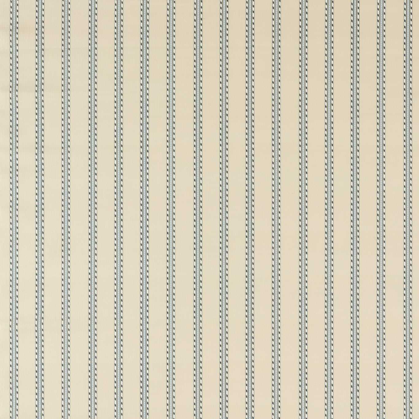 Holland Park Stripe - Slate/Linen