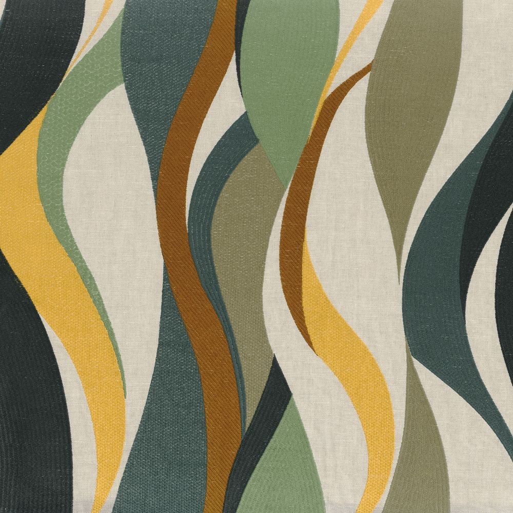 Ritournelle Ocre / Vert Imperial