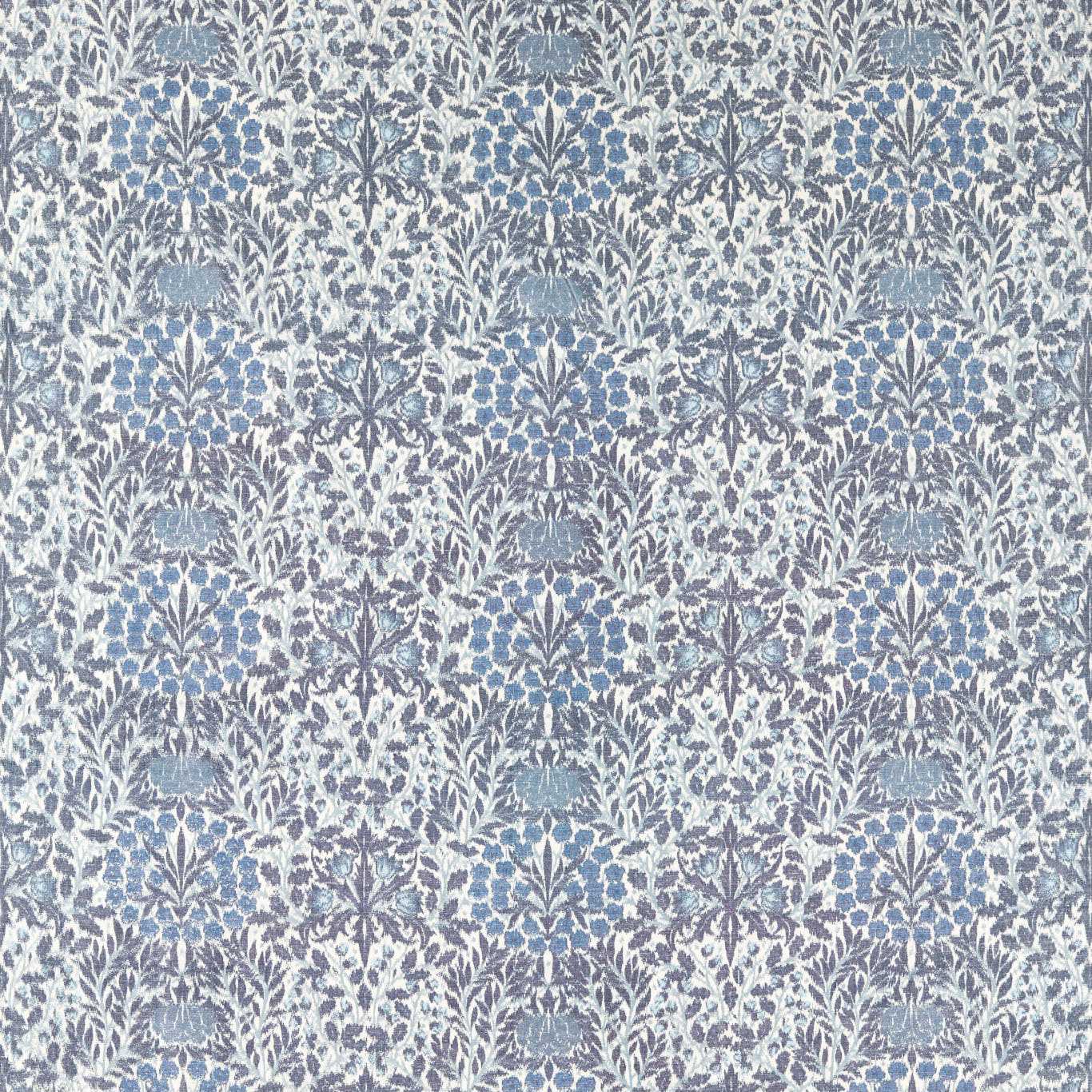 Daisy & Oak Warp Print - Indigo