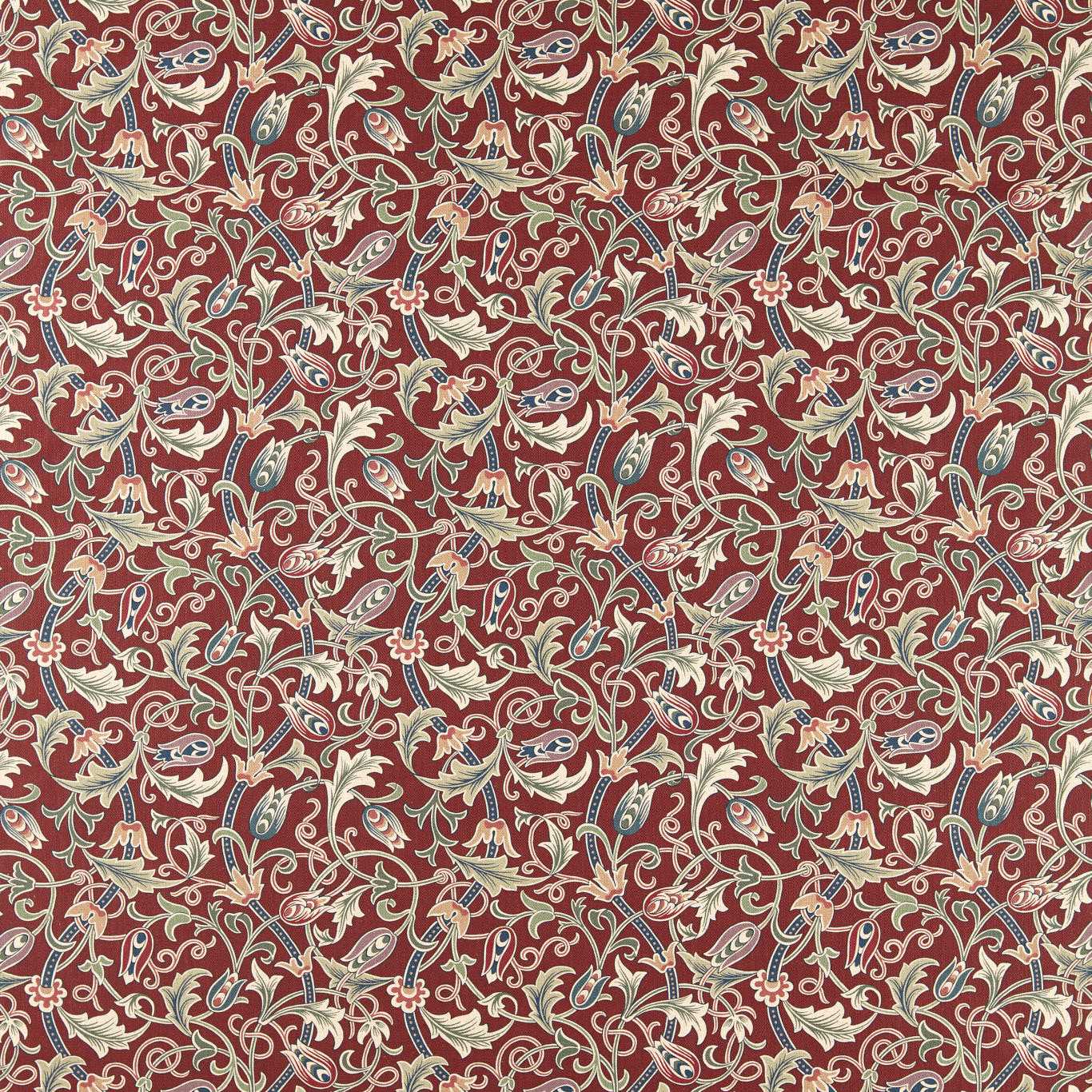 Scrolling Tulip - Plum