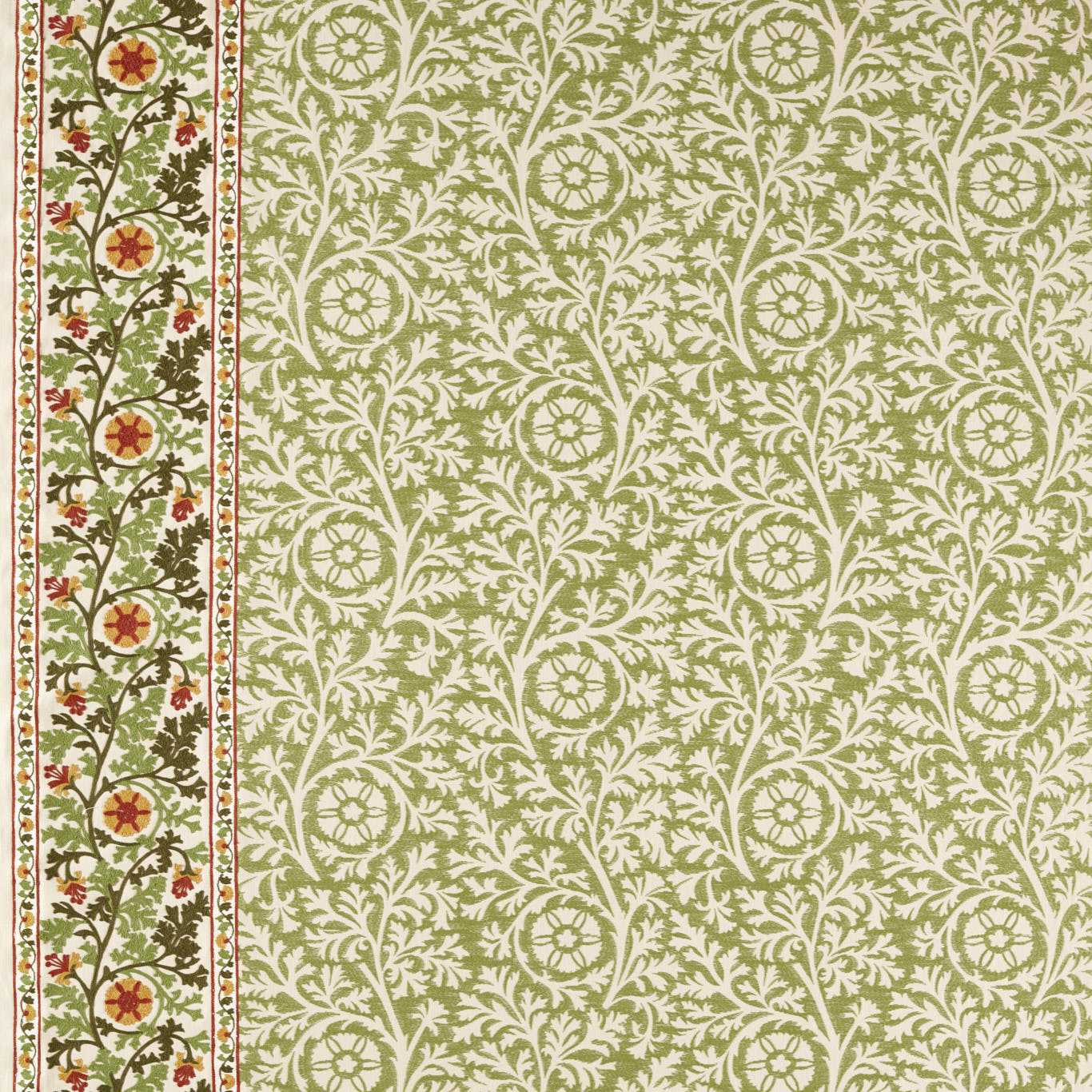Chamomile Embroidery - Forest