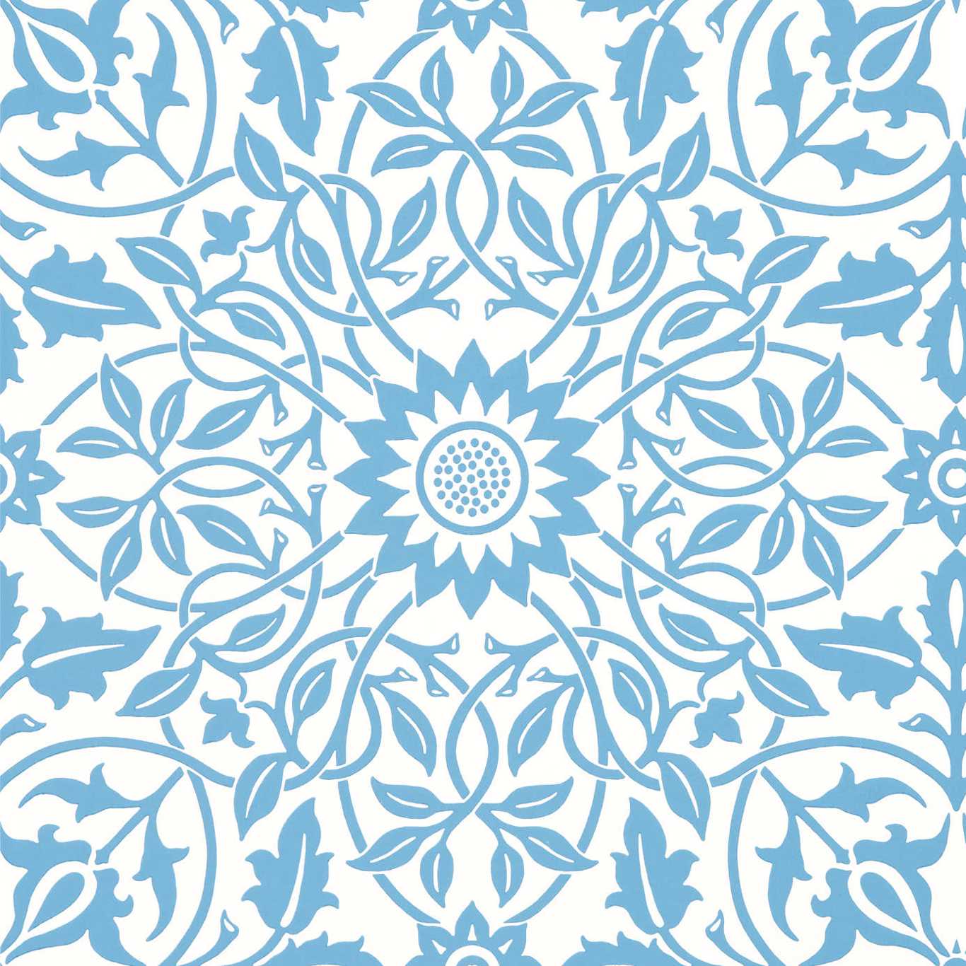 St James Ceiling - China Blue