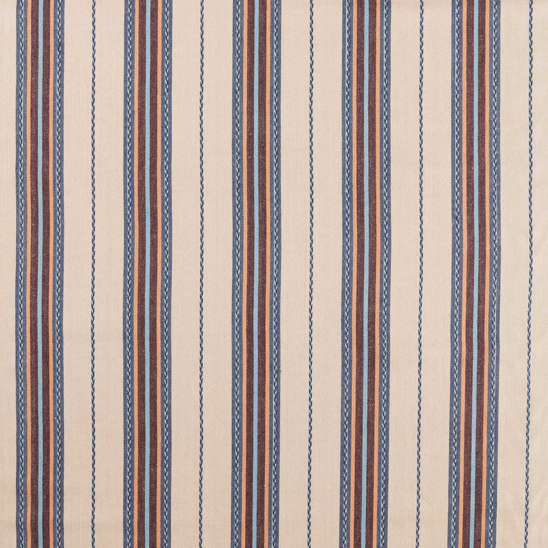 Lechlade Stripe - Woad / Linen