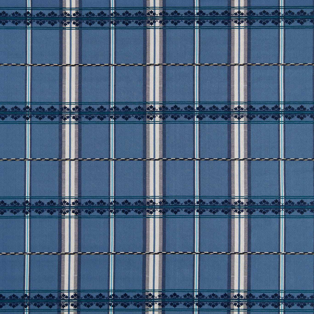 Hanover Check - Indigo