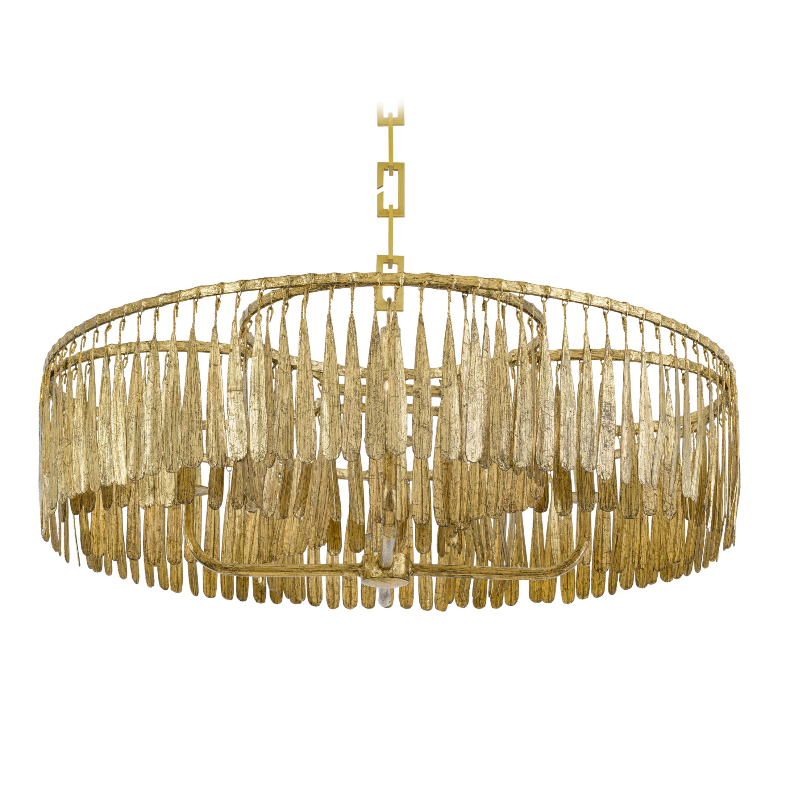 Midas Single Tier Short Drop Chandelier, Four Lights