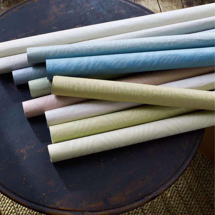 Moire Wallcovering - Silver