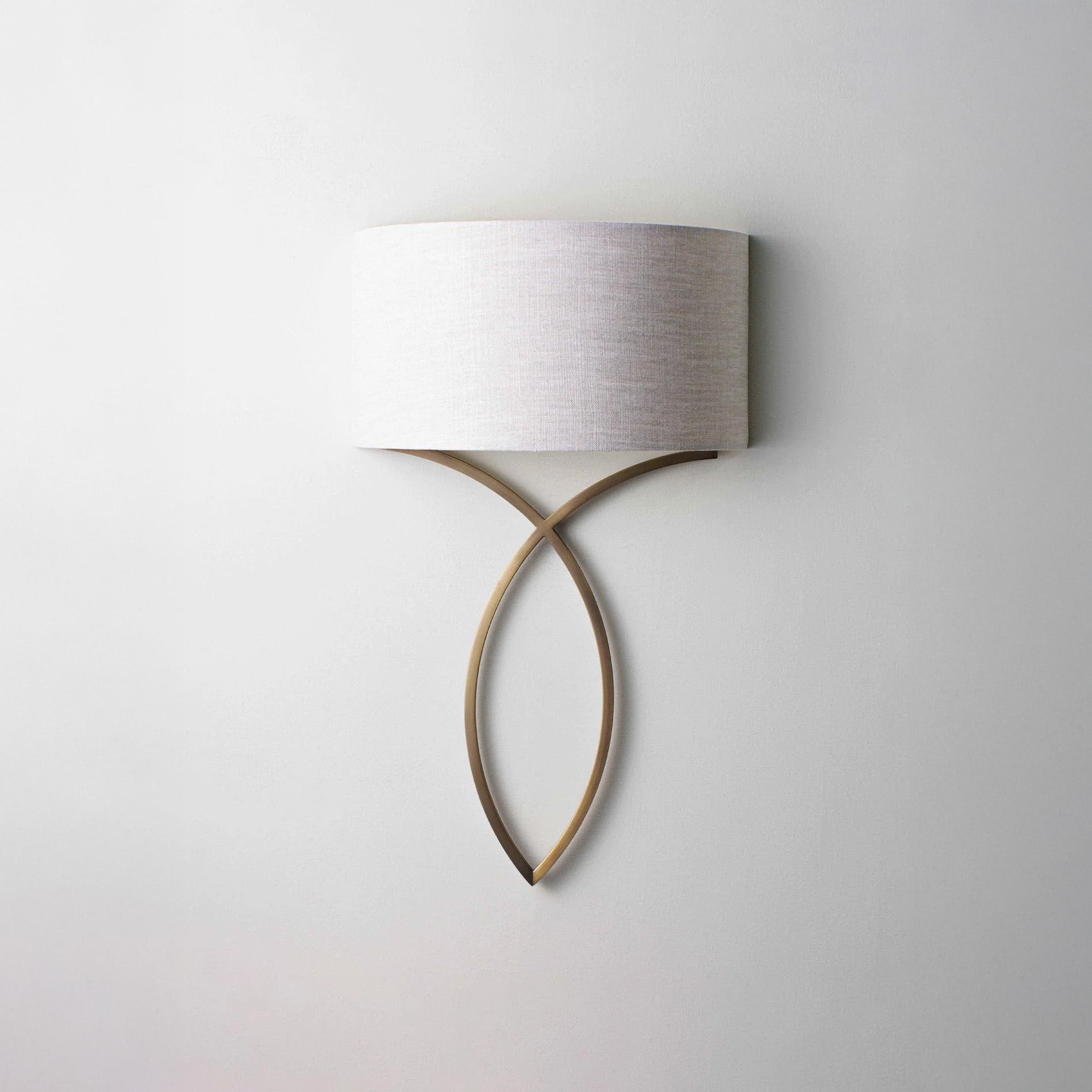 Nicolas Wall Light - Antiqued Brass