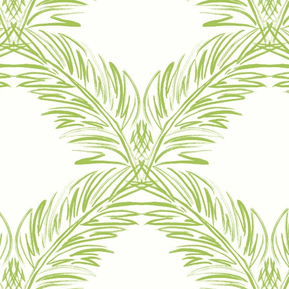 Palm Trellis - Fern Green