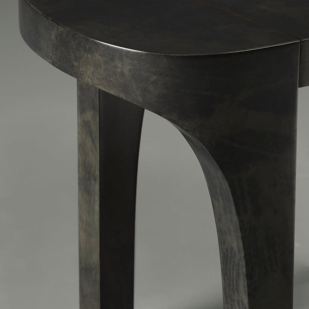 Portico Side Table, Small - Pepper Grey Parchment