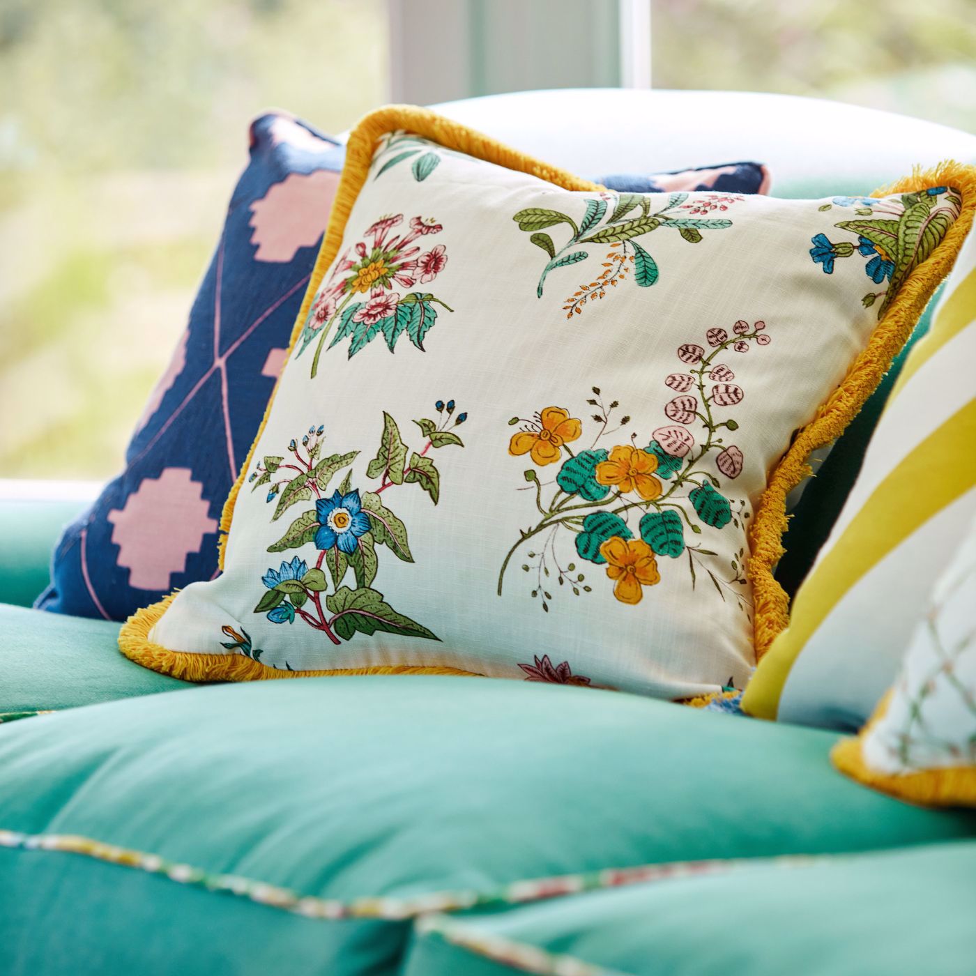 Woodland Floral - Peridot / Ruby / Pearl