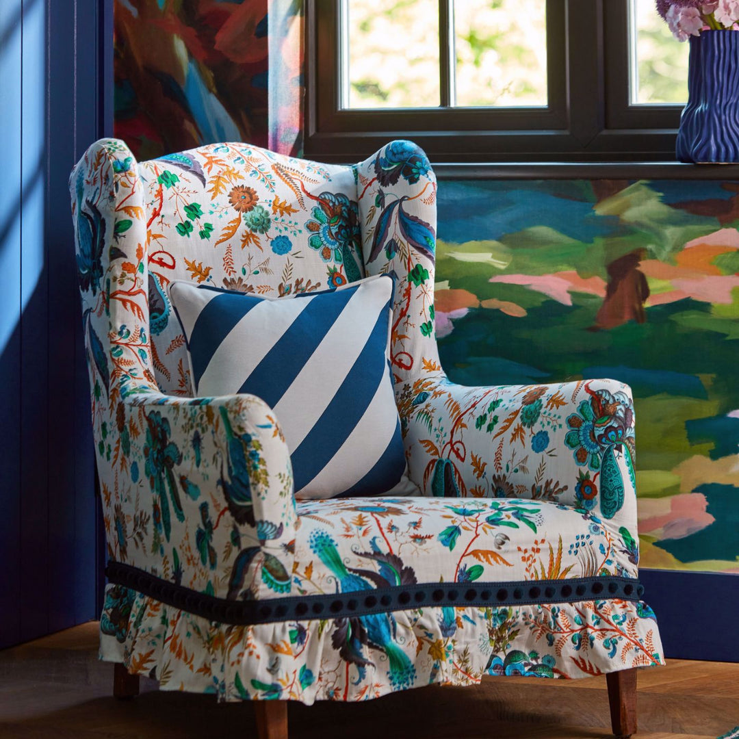 Wonderland Floral - Amber / Lapis / Ruby