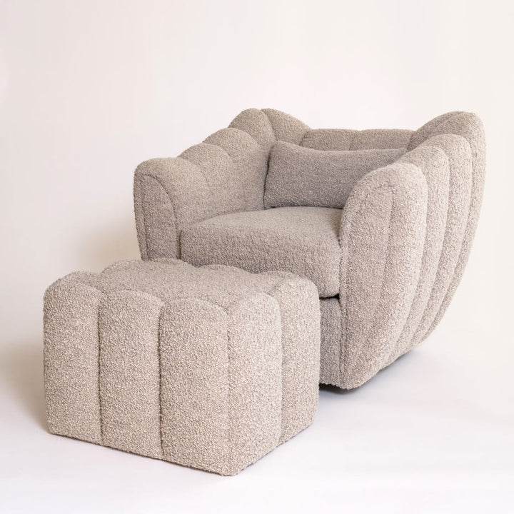 The Goddard Swivel Club Chair