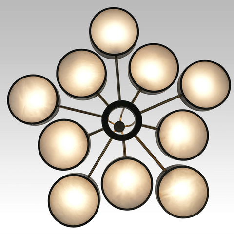 The Abbott Ten Light Chandelier