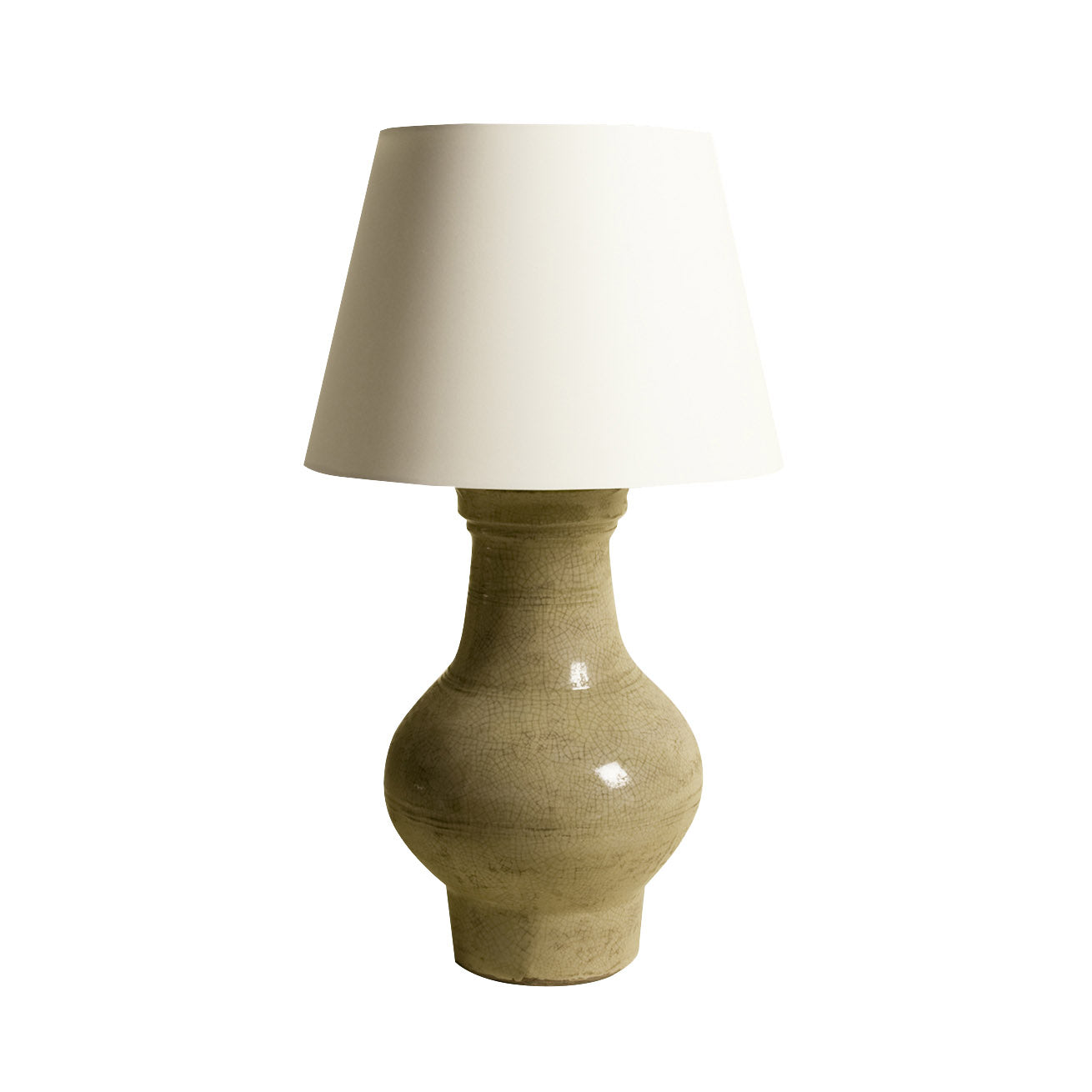 Chinese Ceramic Jar Lamp - Petal