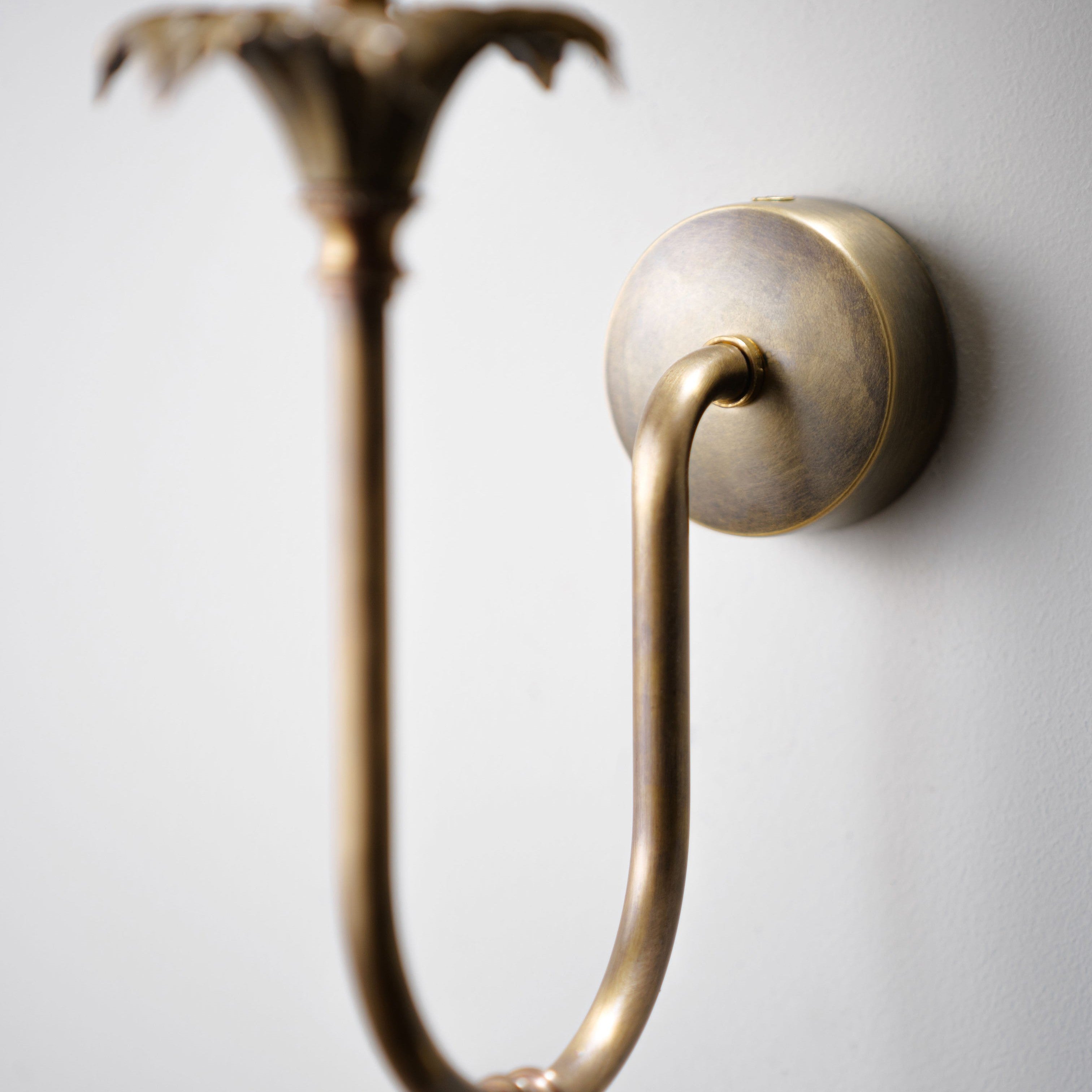 Edith Wall Light - Old English Brass