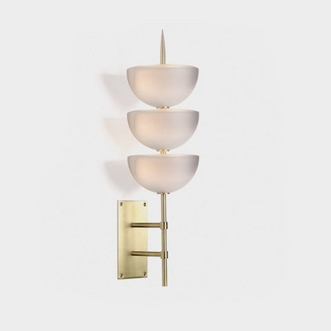 The Gilles Wall Sconce with Glass or Alabaster Shades