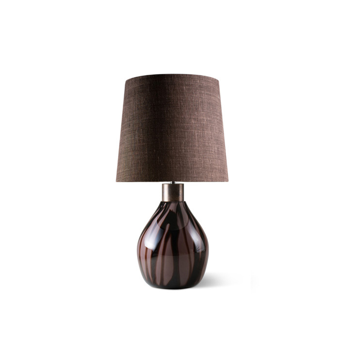 Vespa Lamp - Mauve with Bronze